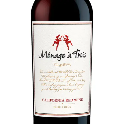 Vinho Tinto Menage a Trois Red Blend 750ml