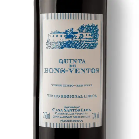 Kit 3 Garrafas Vinho Tinto Quinta de Bons Ventos 750ml