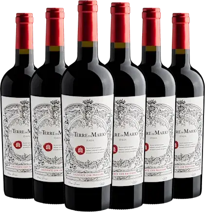 Kit 6 Terre di Mario Vino Rosso-Abboccato