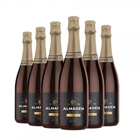 Pack 6 Espumantes Almadén Brut 750ml