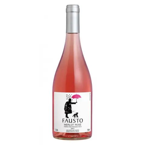 Vinho Fausto (de Pizzato) Merlot Rosé 750ml